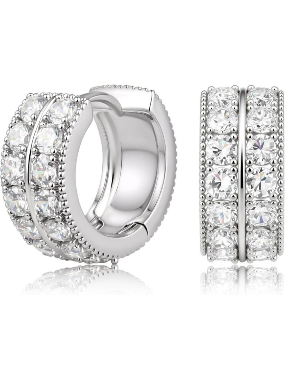 Dainty Small Gold & Silver Hoop Earrings for Women | Chic Huggies Jewelry